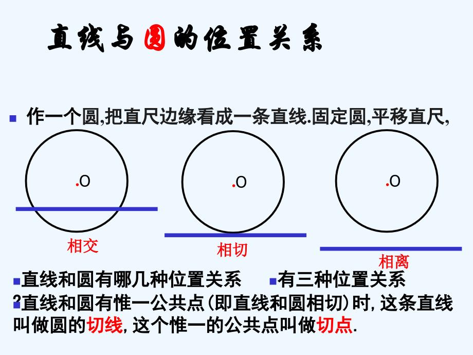 九级数学直线与圆的位置关系_第4页