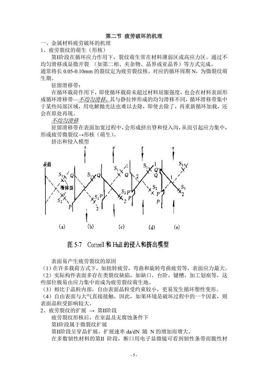 材料的疲劳性能._第5页