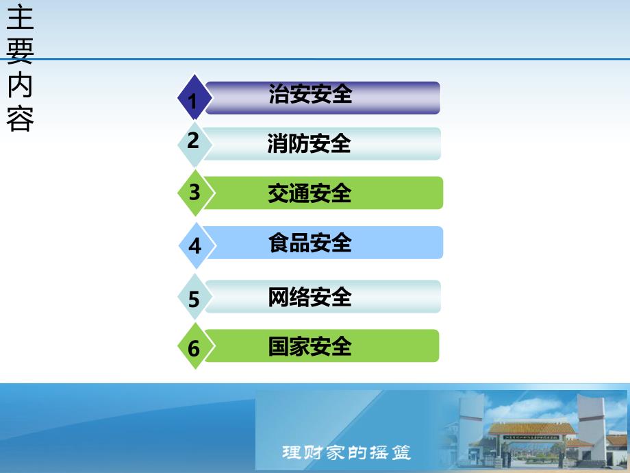 学生安全知识教育班会、开学第一课PPT(保卫处提供)讲解_第2页