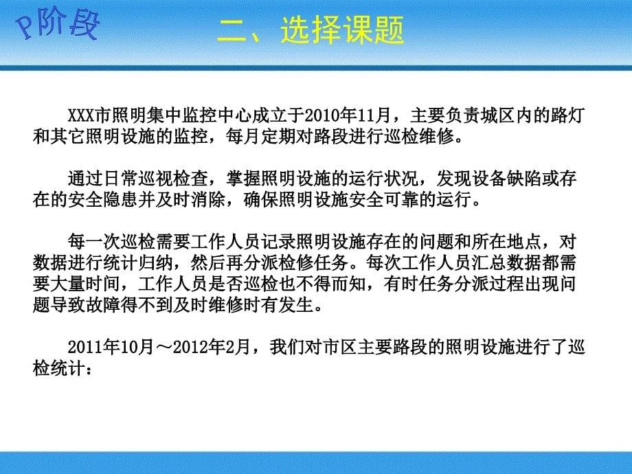 创新性 QC成果—开发智能化巡检控制系统教材_第5页