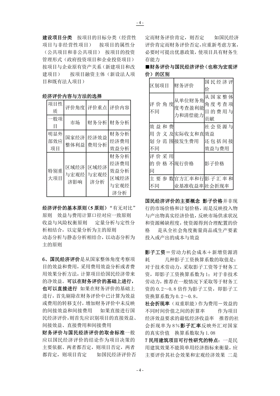 经济师考试建筑经济专业知识与实务内容汇总._第4页