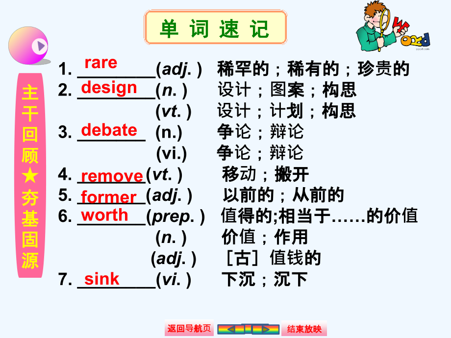 人教版高考英语期末复习必修二unit_第3页