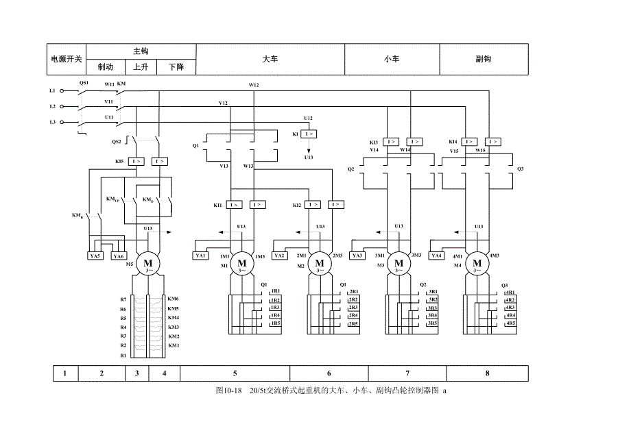 20,5t行车主要部分电气工作原理图资料_第2页