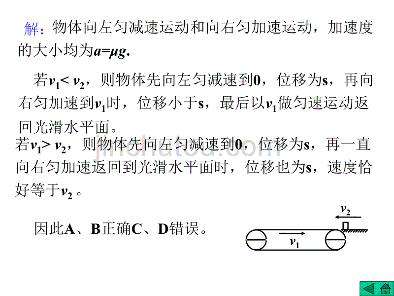 高考物理传送带问题经典题型._第4页