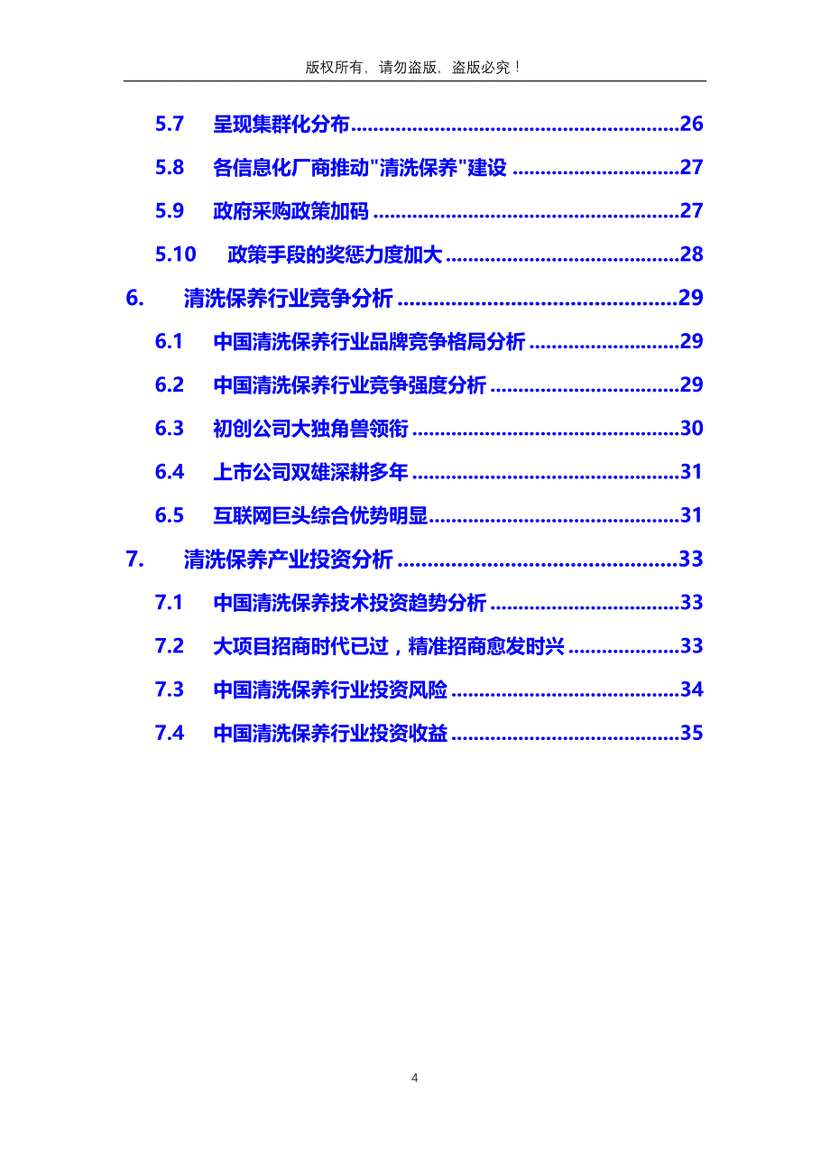 2019年清洗保养行业分析调研报告_第4页