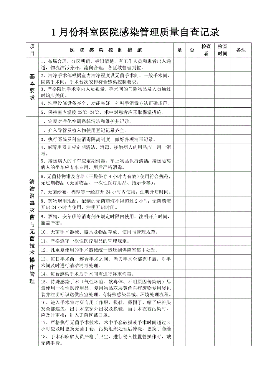 手术室院感工作手册课件_第1页