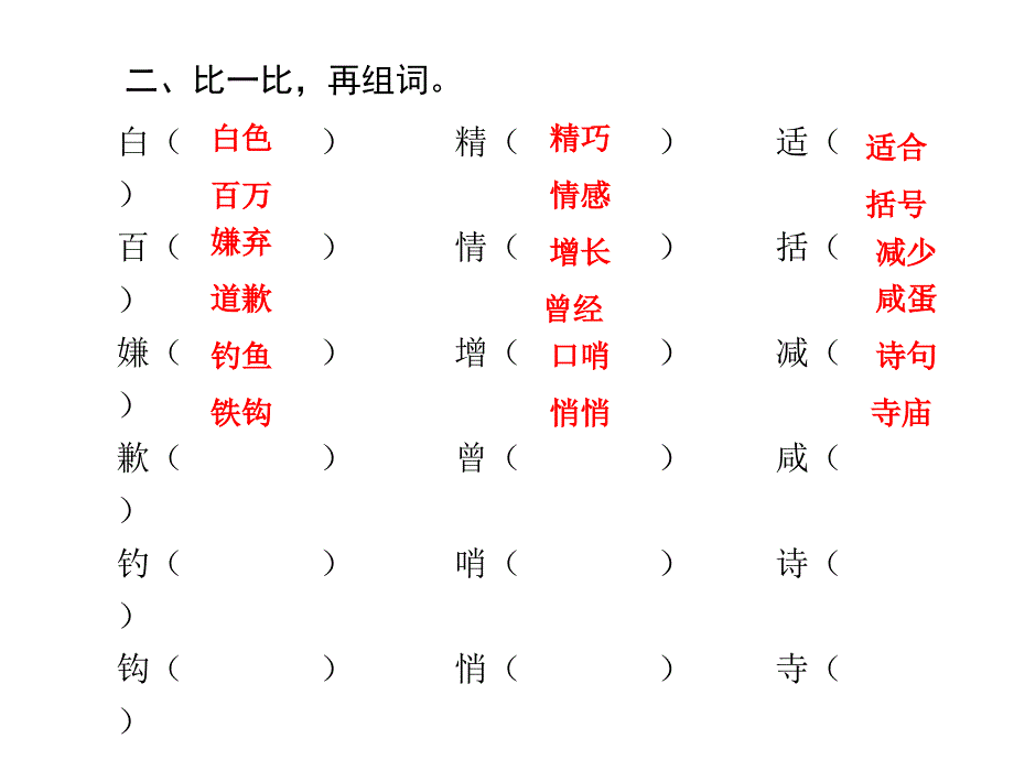 五年级上册语文作业课件-1 白鹭 人教部编版(共13张PPT)_第3页