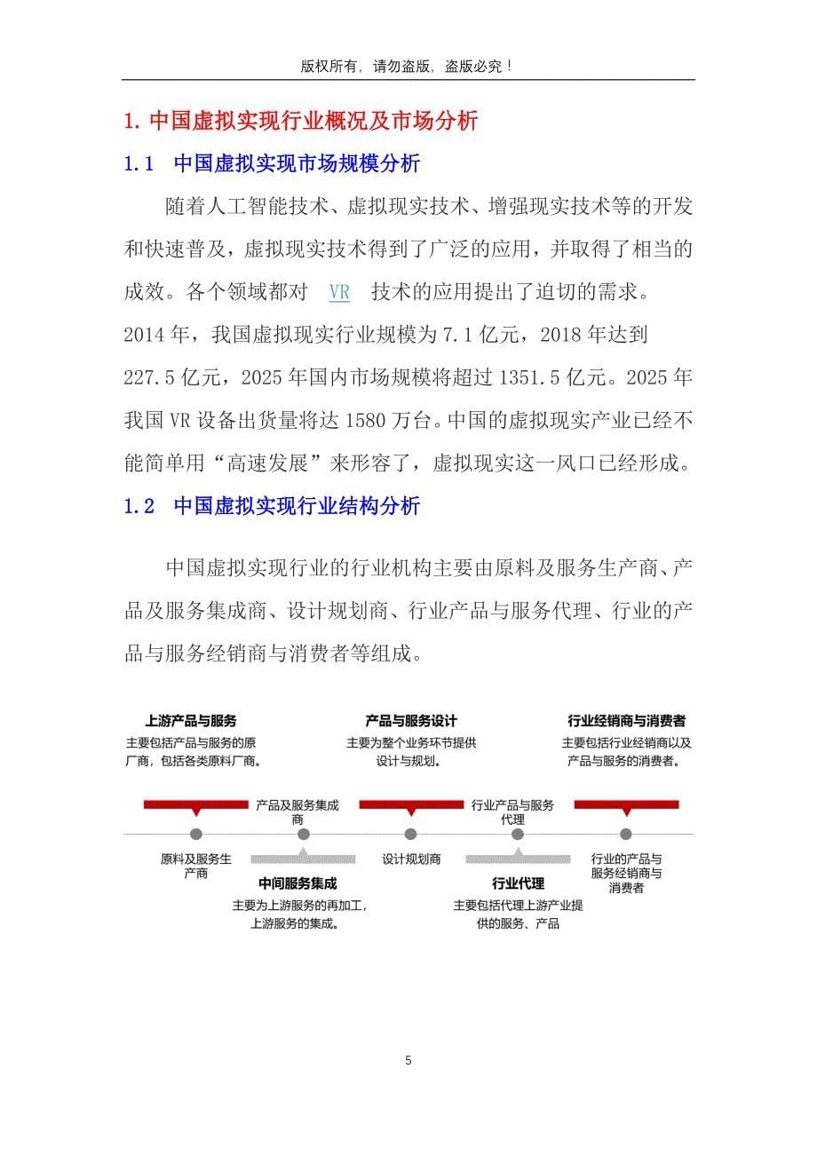 2020年中国虚拟实现行业分析调研报告_第5页