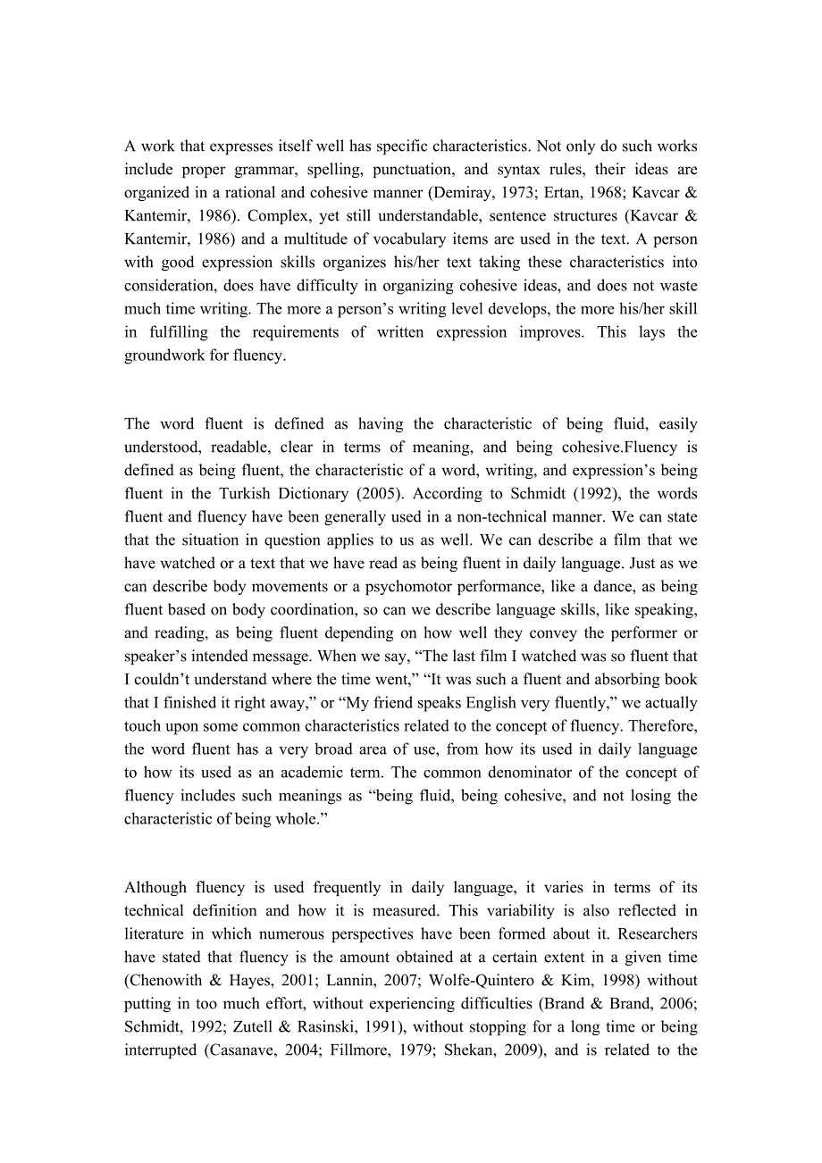 【精品文档】268关于汉语言文学师范专业中小学生写作作文有关的外文文献翻译成品：中学生写作流利能力评估（中英文双语对照）_第2页