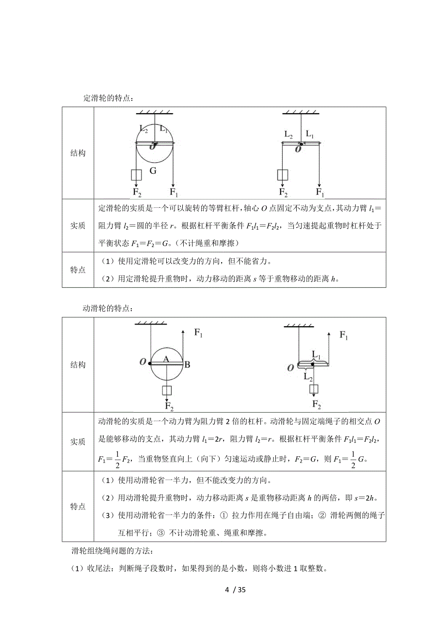 苏教版物理九级上学期期末复习_第4页