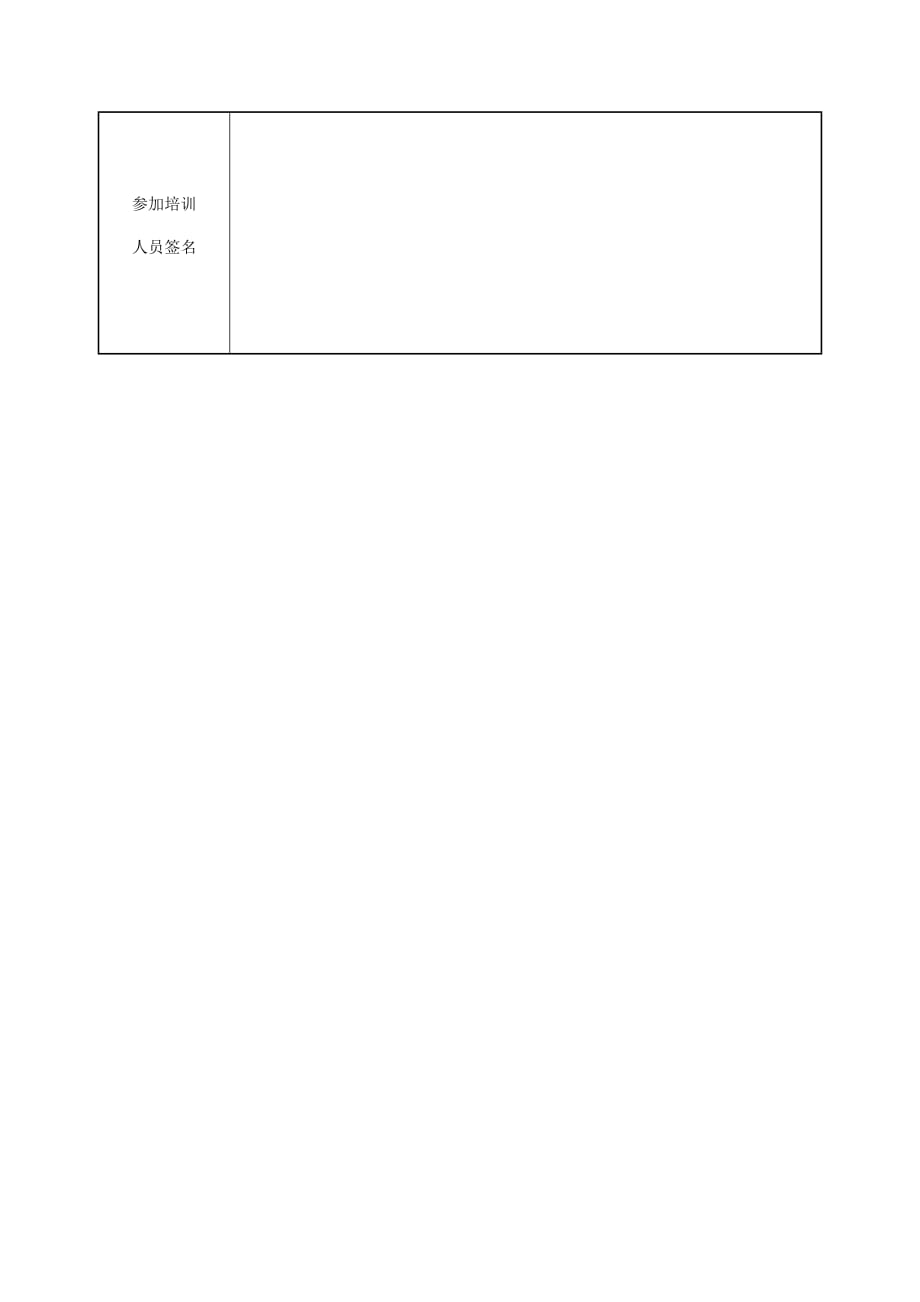 16.3各类应急预案培训记录（封皮、表）_第3页