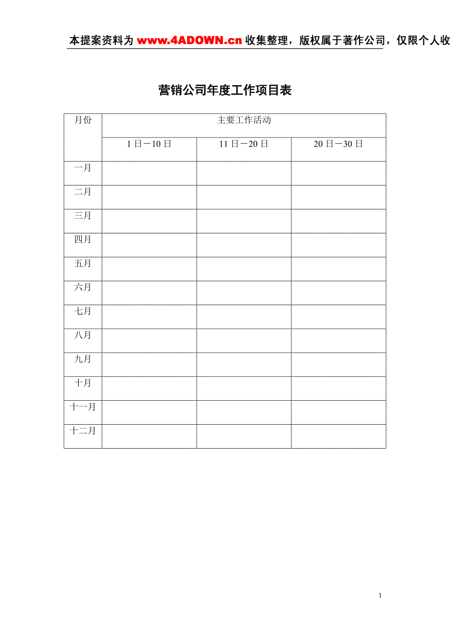 （精品文档）索芙特公司营销全套资料_第1页