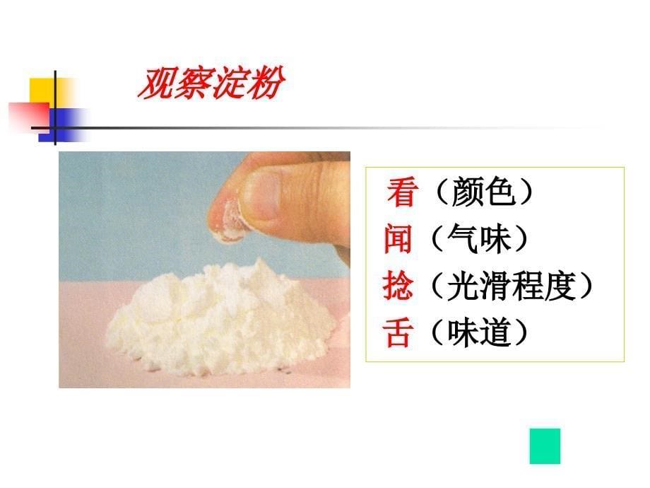 六年级下册科学课件-2.3 米饭、淀粉和碘酒的变化 ｜教科版 (共16张PPT) (1)_第5页