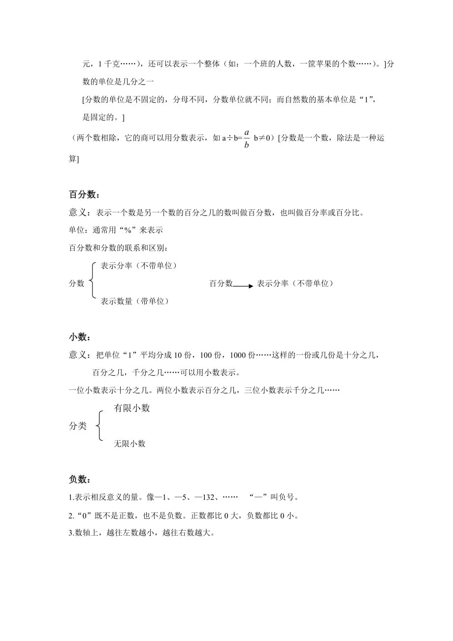 六年级上册数学试题－数的意义、读写和大小比较 人教版新课标(2014秋)(无答案)_第2页