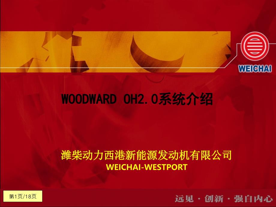 woodward oh20系统介绍_第1页