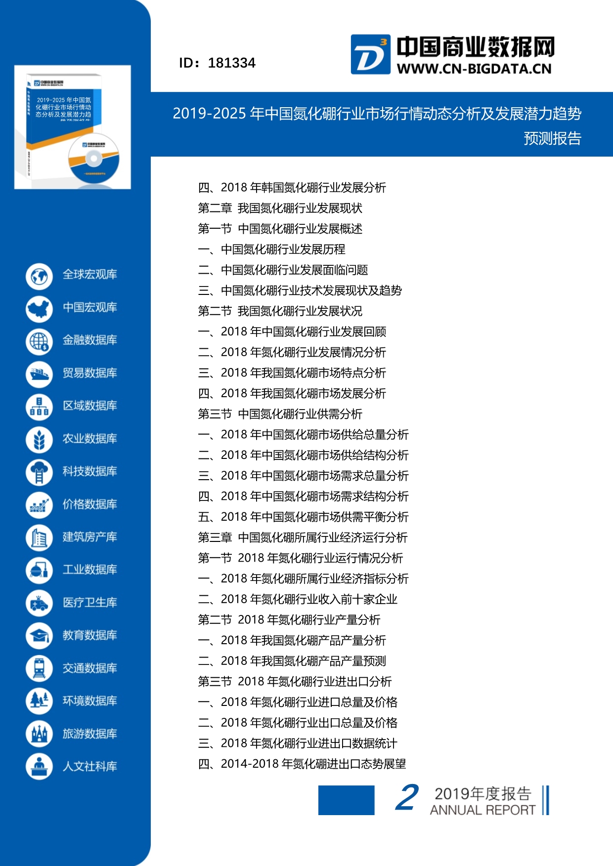 2019-2025年中国氮化硼行业市场行情动态分析及发展潜力趋势预测报告(目录)_第2页