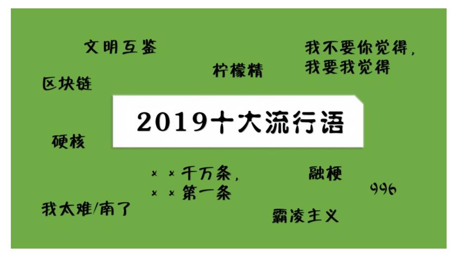 2019年十大流行用语_第2页