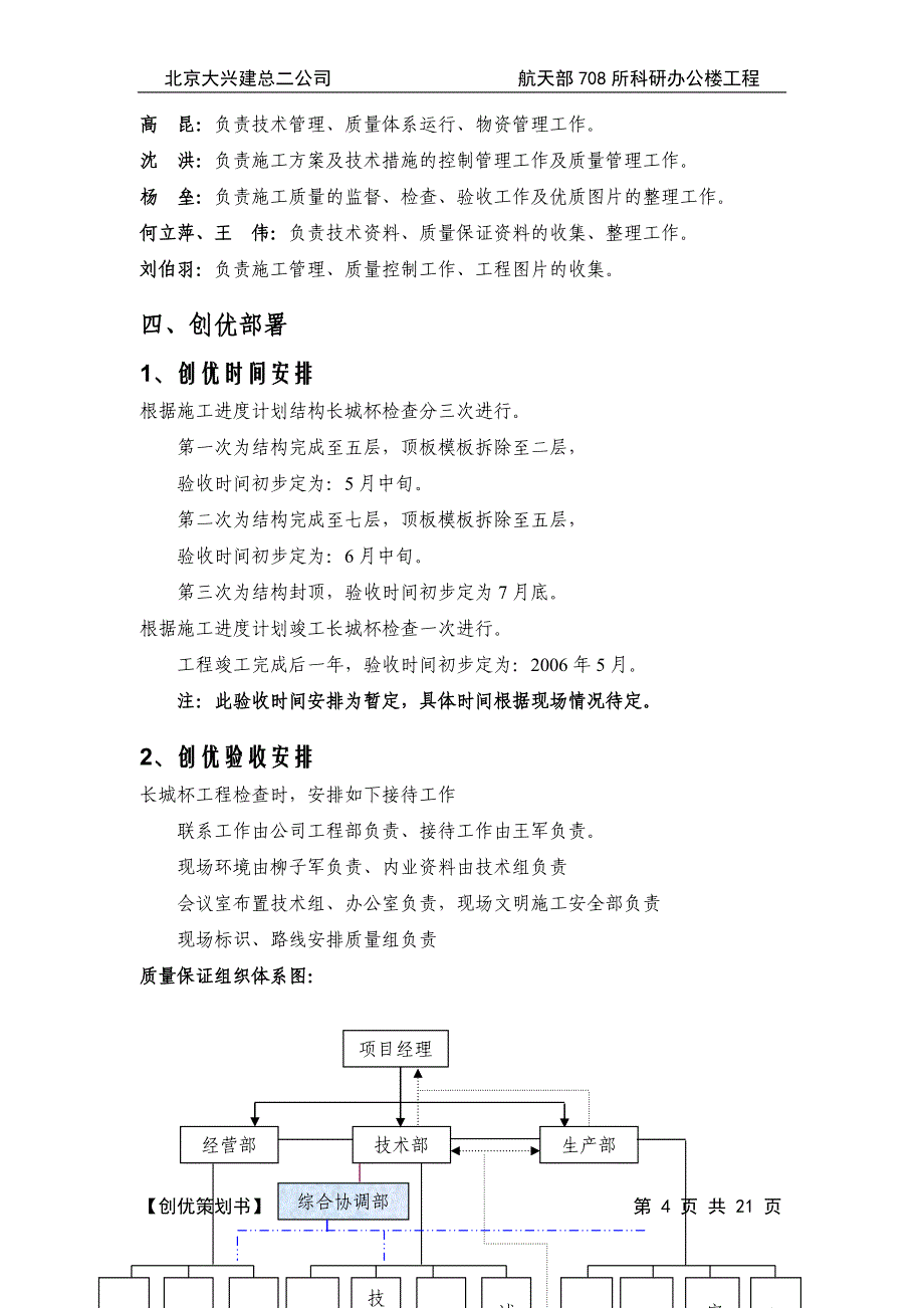 【实用文档】2019年最新航天部708所装修创优策划_第4页