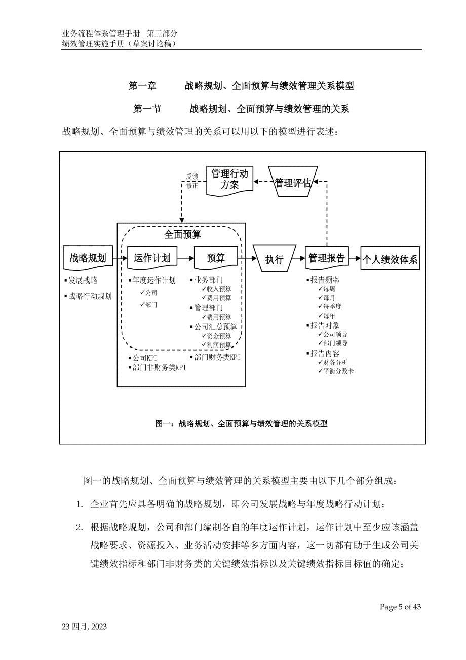 【企业管理咨询】2019年信托公司业务流程管理体系绩效管理手册精编版_第5页