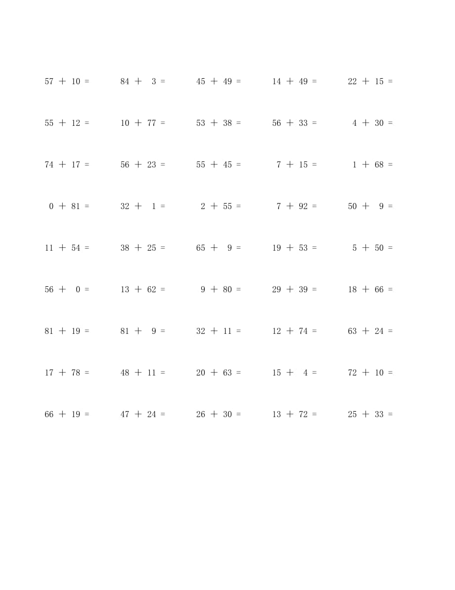 100以内加法口算题100道 (141)_第2页