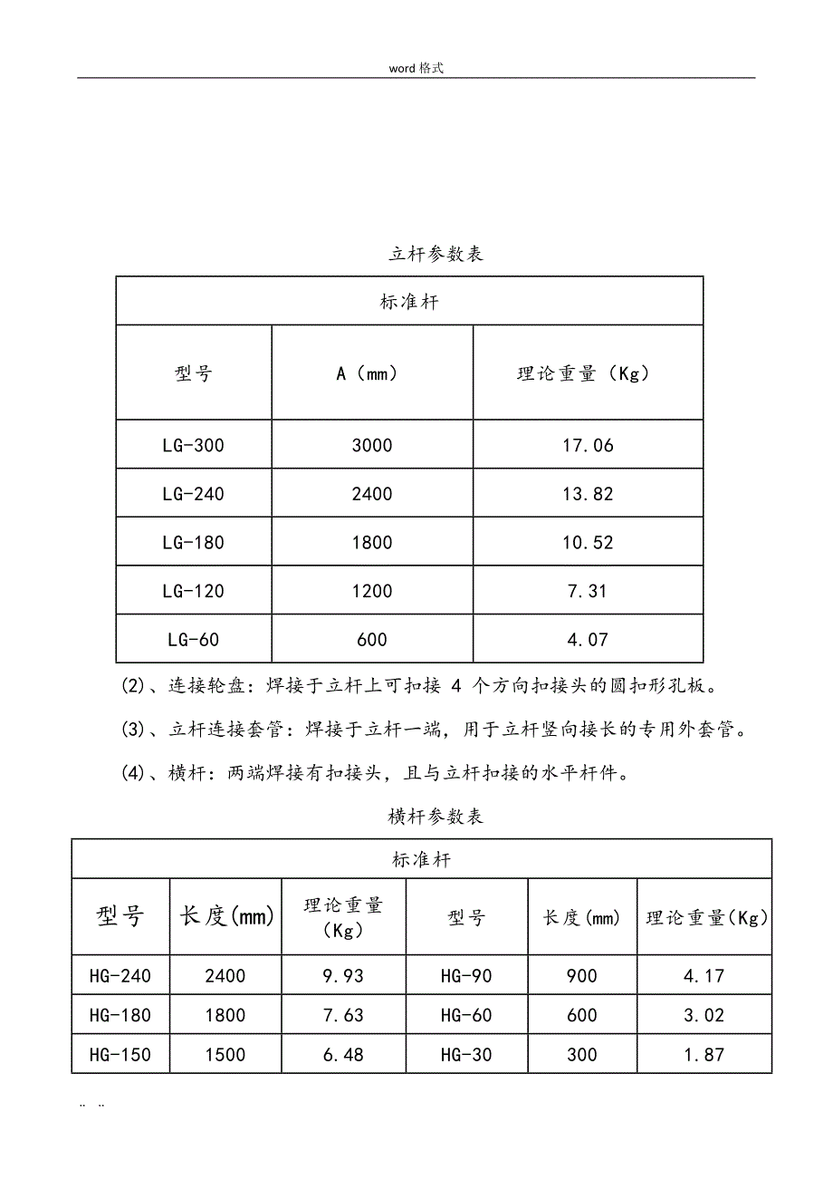 插扣式脚手架工程施工设计方案_第4页