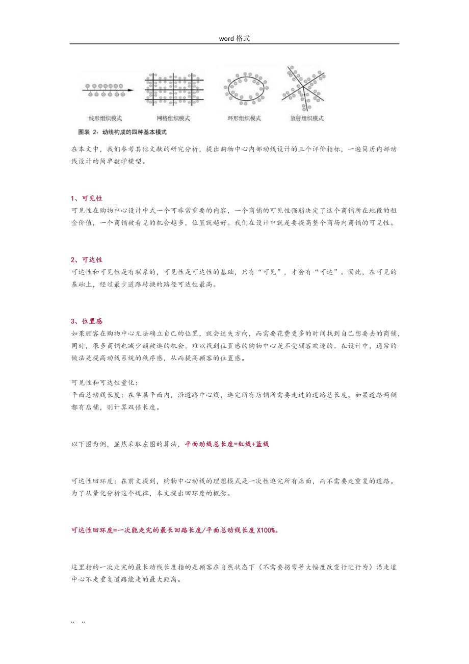 购物中心人流动线分析报告_第2页