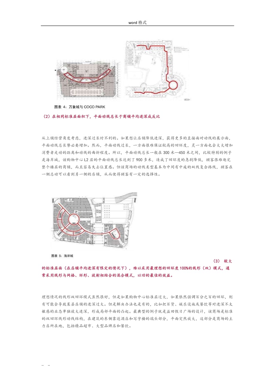 购物中心人流动线分析报告_第4页