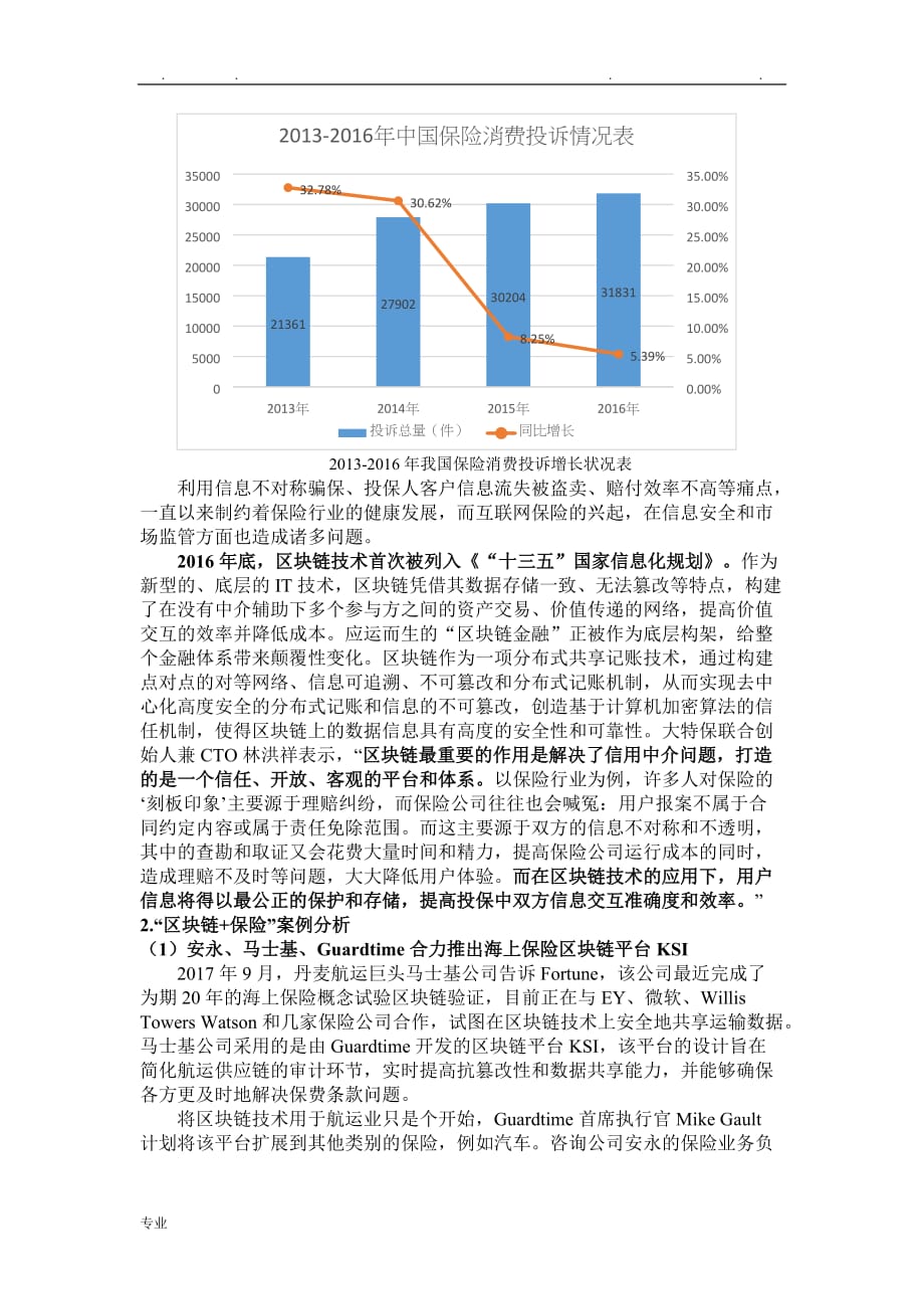 “区块链+保险”_看区块链如何解决保险行业诸多痛点_第2页