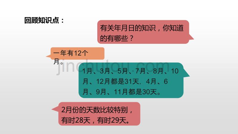 三年级下册数学课件-第6单元年、月、日第6课时人教新课标（2014秋） (共23张PPT)_第4页