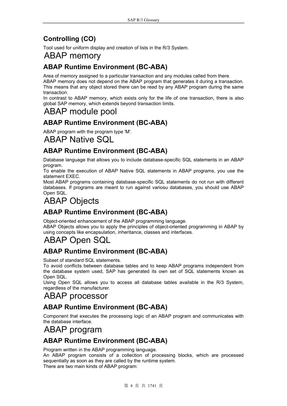（sap实施）SAPR3专业词典及解析_第4页