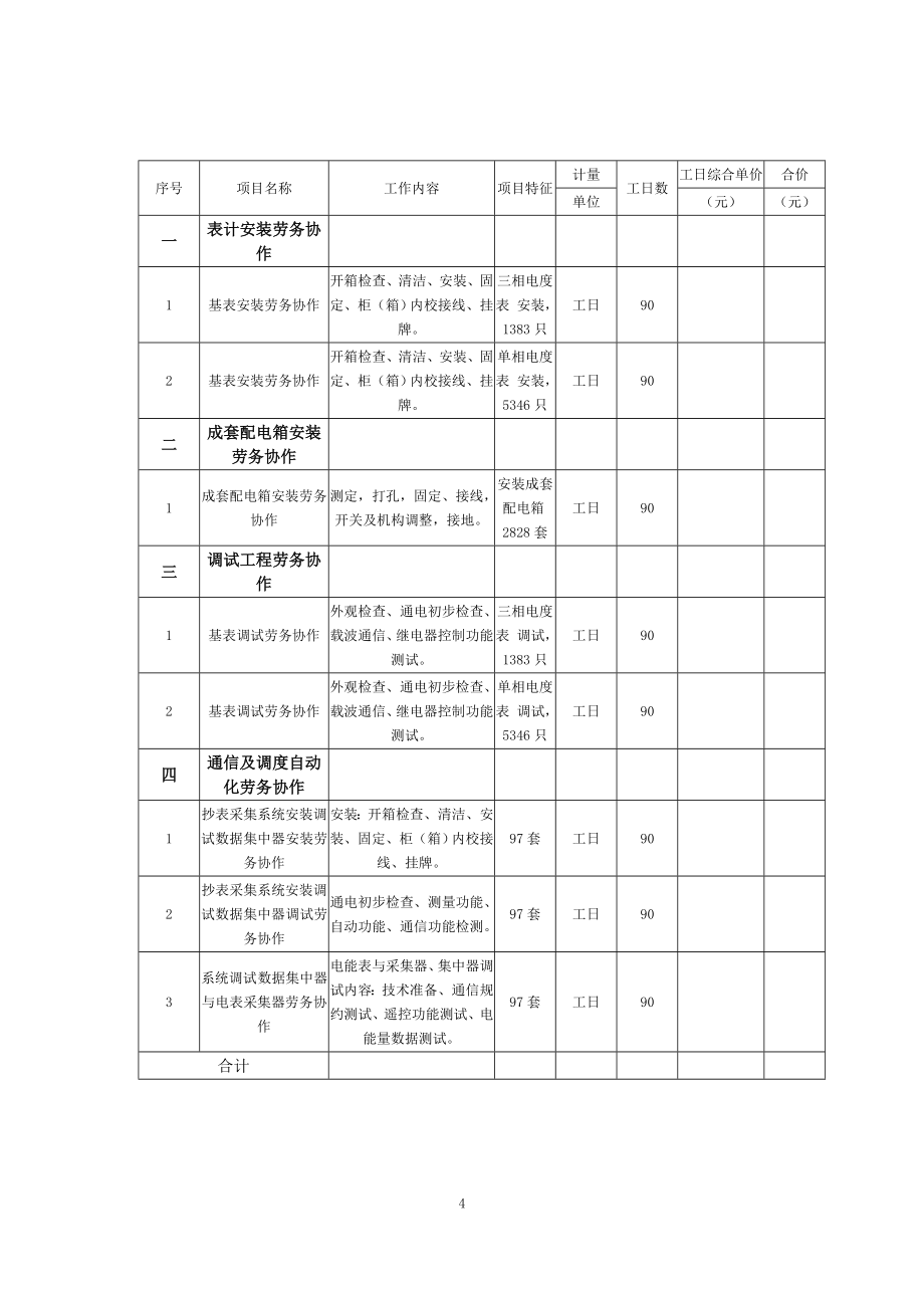 （智能制造）智能电表技术标文本完整版_第4页