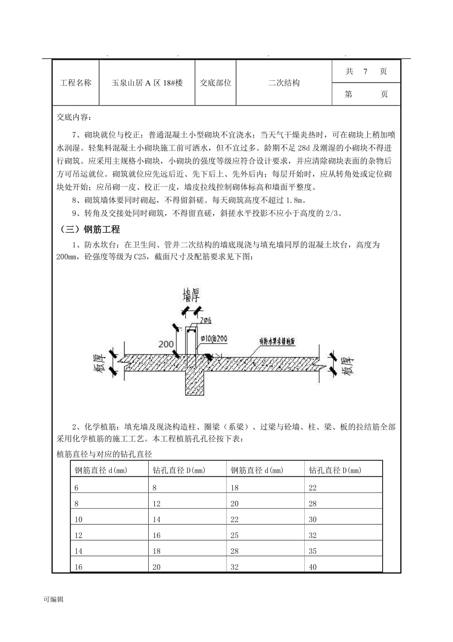 二次结构技术交底大全_第2页