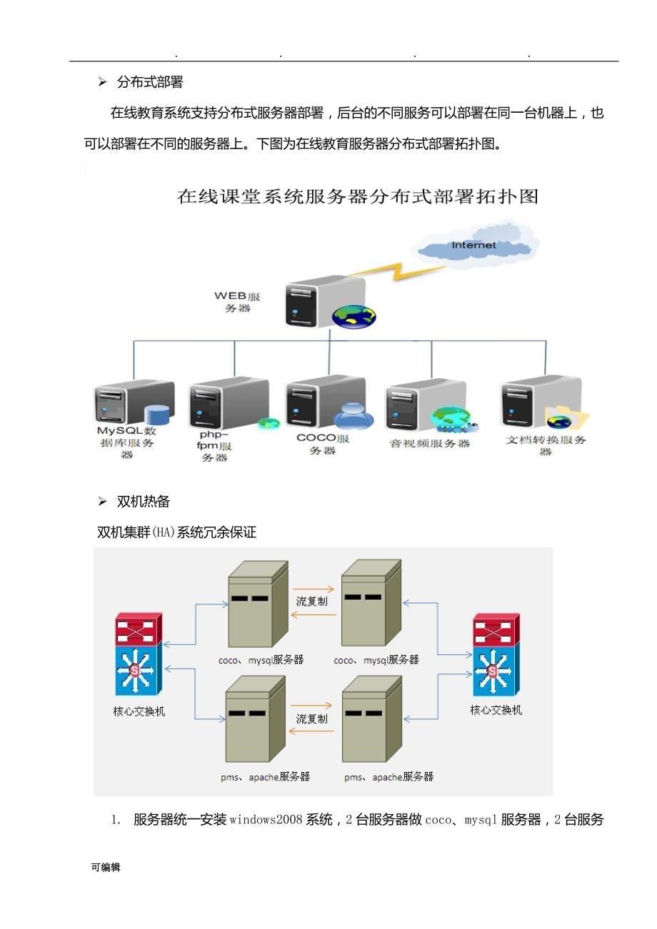 在线教育系统项目解决方案_第5页