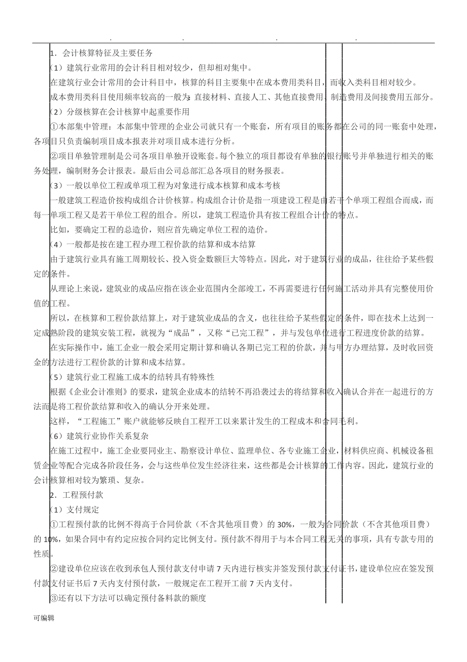 2018建筑行业会计核算流程图_第2页