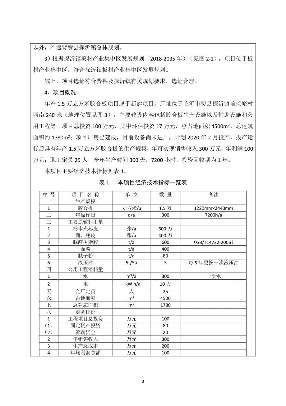 费县锦秋木材加工厂年产1.5万立方米胶合板项目环评报告表_第5页