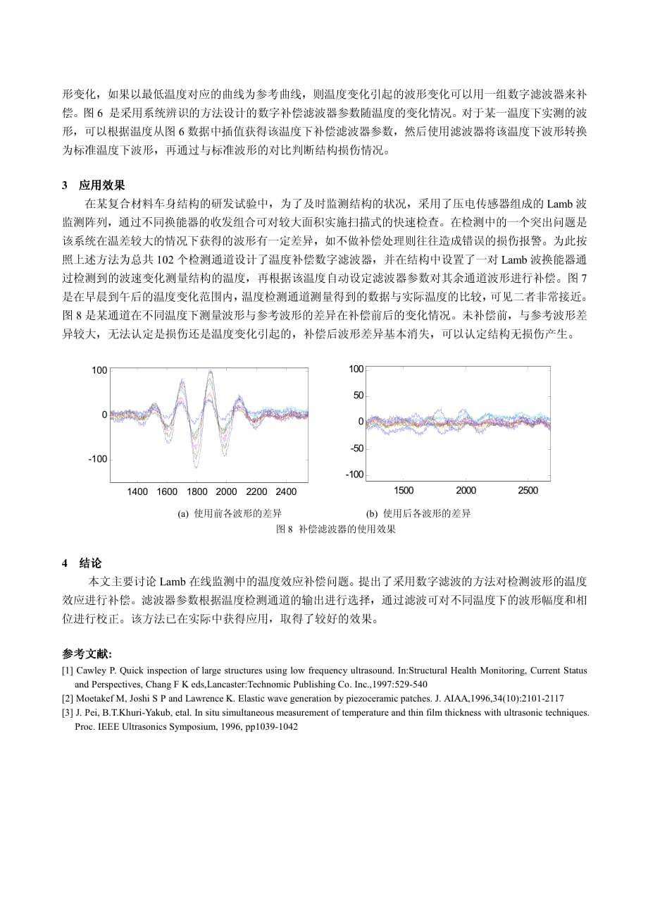 lamb波检测中的温度效应补偿研究_第4页