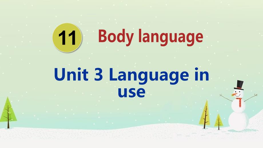 英语小报PPT_Unit 3 Language in use_第1页