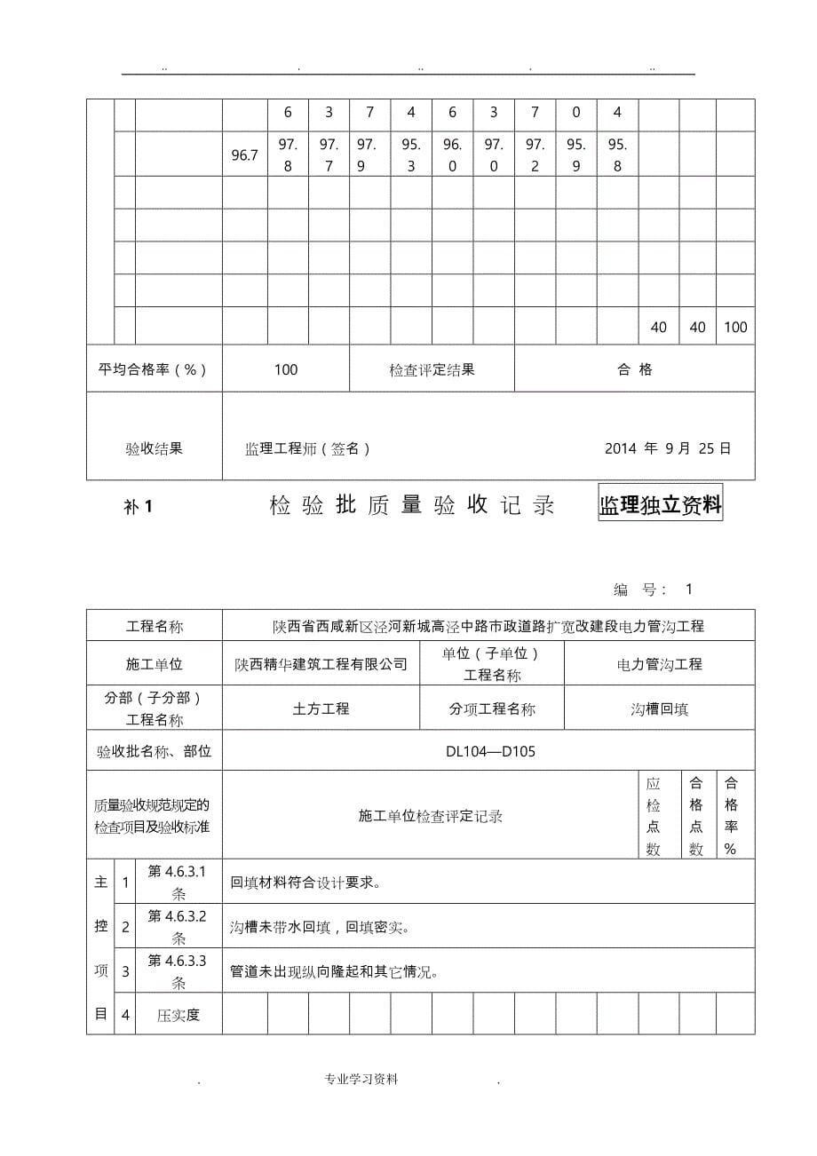 电力管沟沟槽回填_第5页