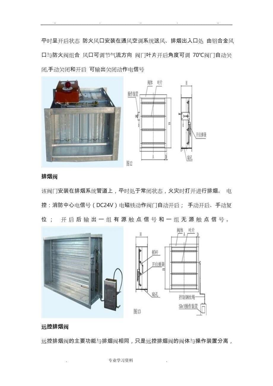 消防排烟防火阀接线方法详细讲解_第5页