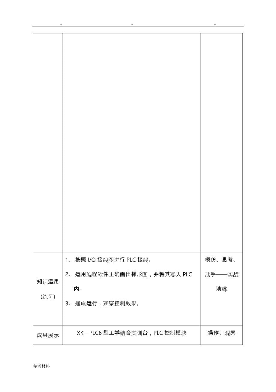 项目五—任务一PLC控制三相异步电动机Y—△降压启动_第5页