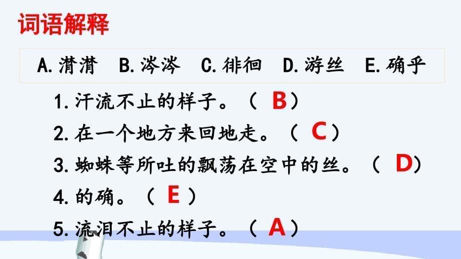 （统编版）部编人教版六年级下册语文《8 匆匆》教学课件 (2)_第5页