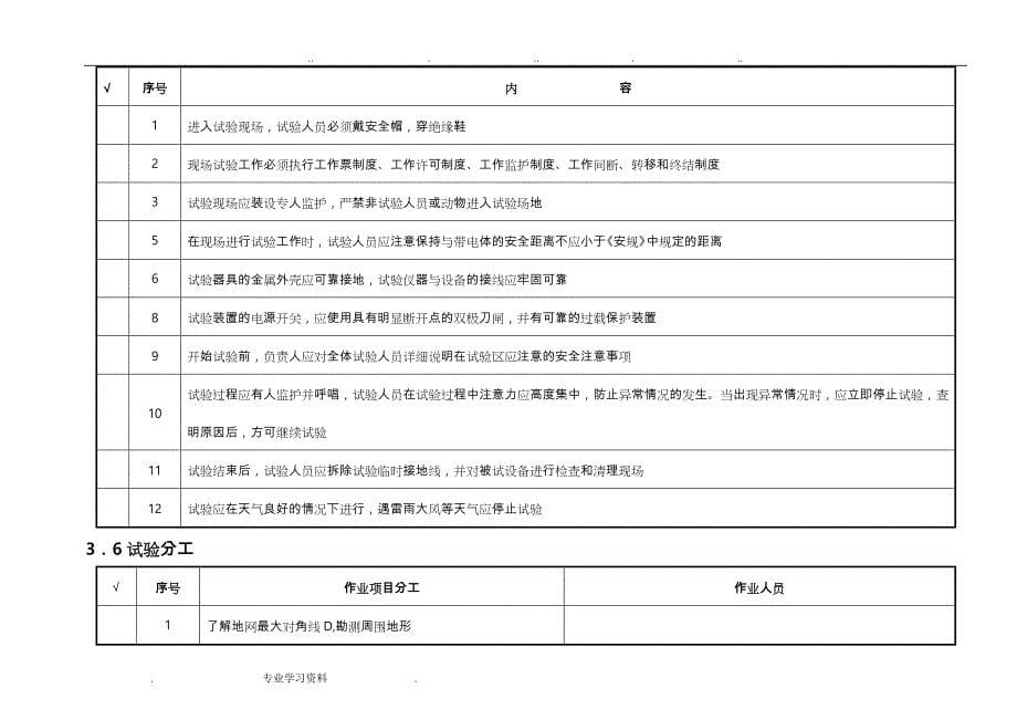 220kV变电站接地网接地电阻异频测量作业指导书_第5页