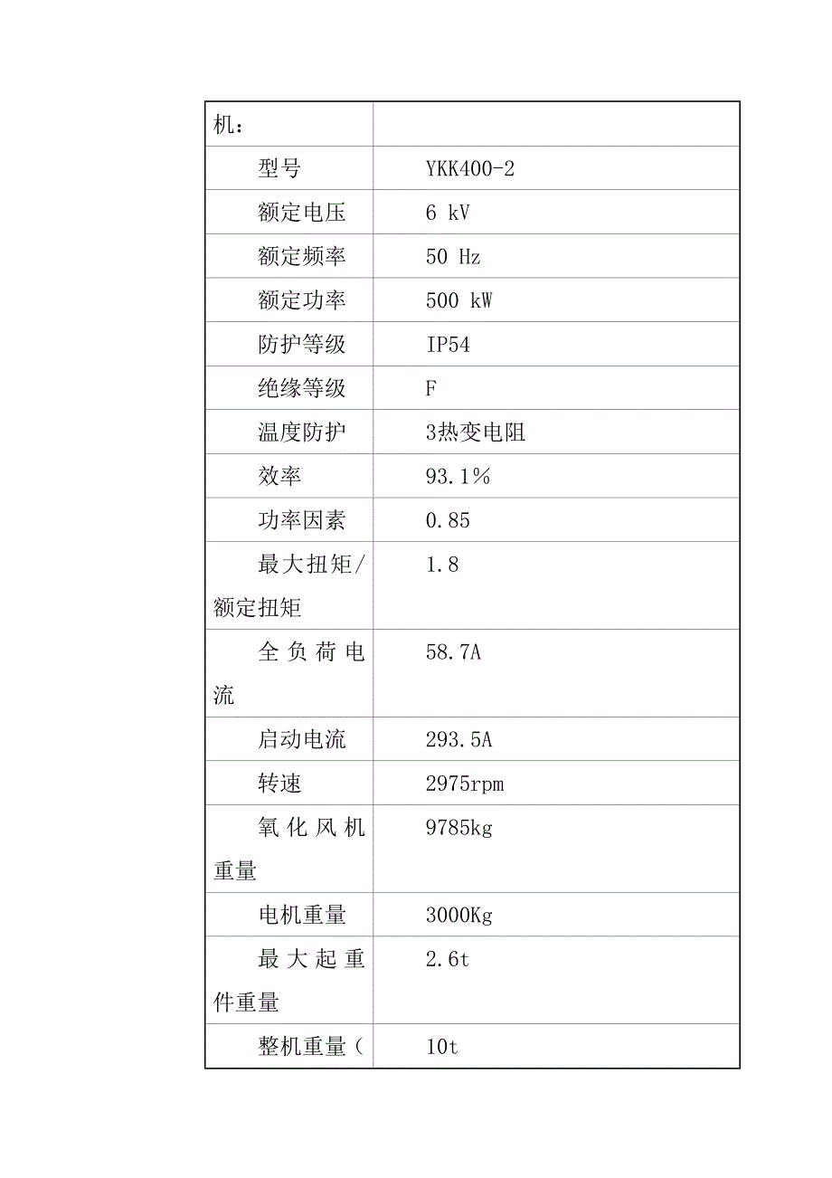 脱硫氧化风机现场检修工艺规程_第4页