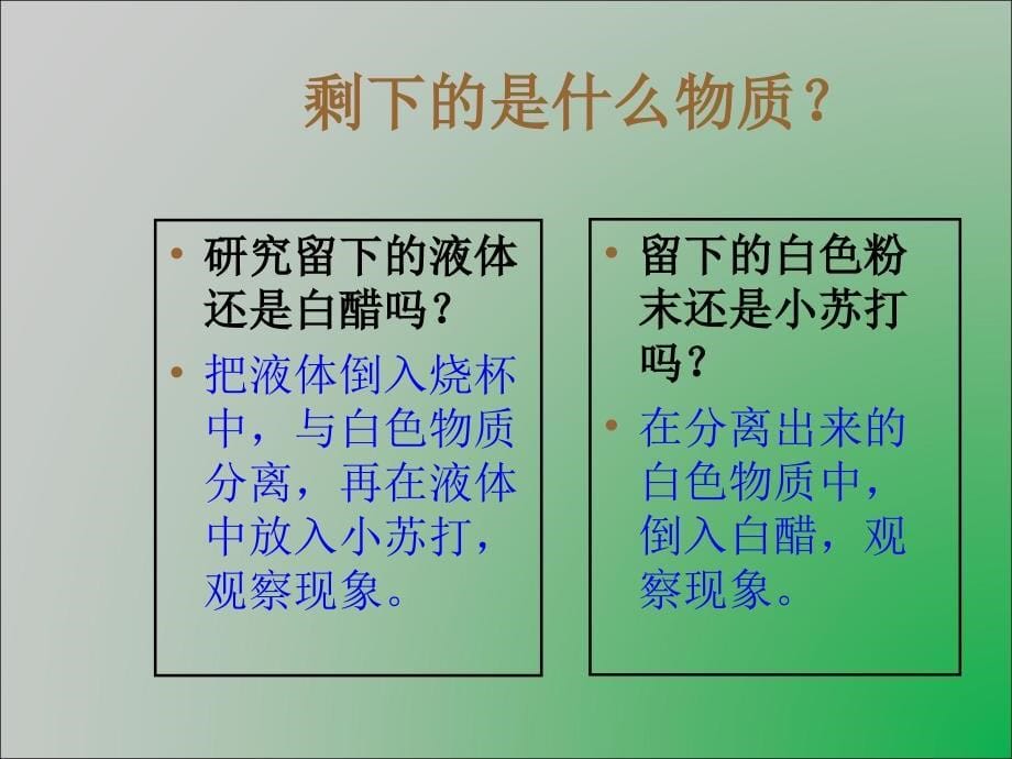 六年级下册科学课件-2.4 小苏打和白醋的变化 ｜教科版 (共10张PPT)_第5页