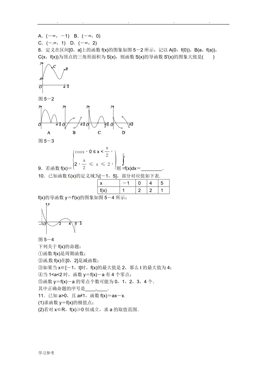 2013高考数学(理)二轮复习配套作业(解析版)_专题限时集训(五)B(新课标)_第2页