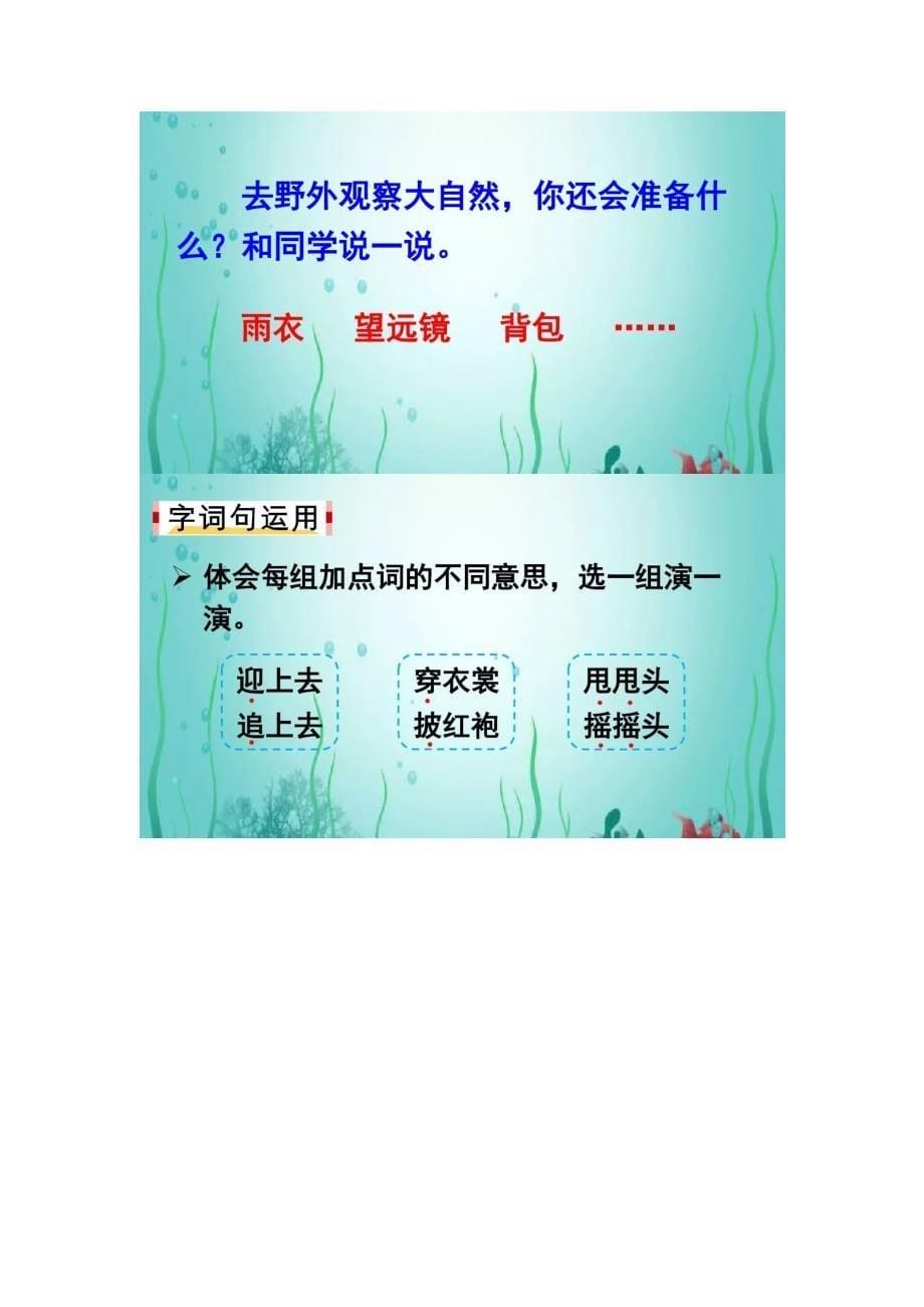 二年级语文上册素材-《语文园地一》知识点 图文解读 人教部编版_第5页