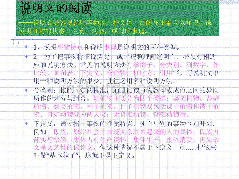 说明文的阅读PPT课件_第1页