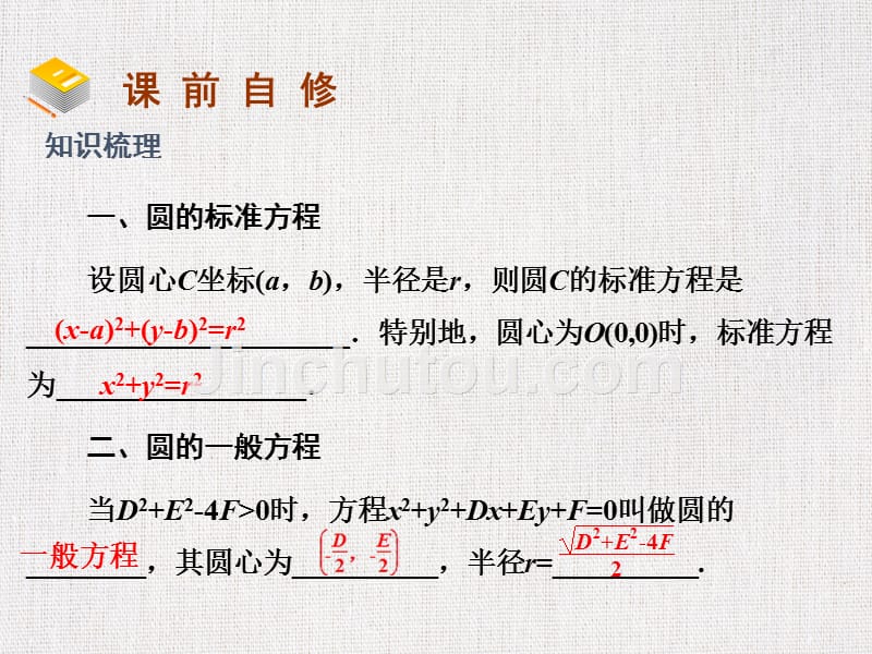 重点中学高三数学优质课件精选——《平面解析几何复习1》_第2页