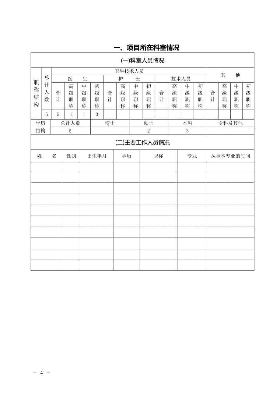 医疗技术备案申请书 模板_第4页