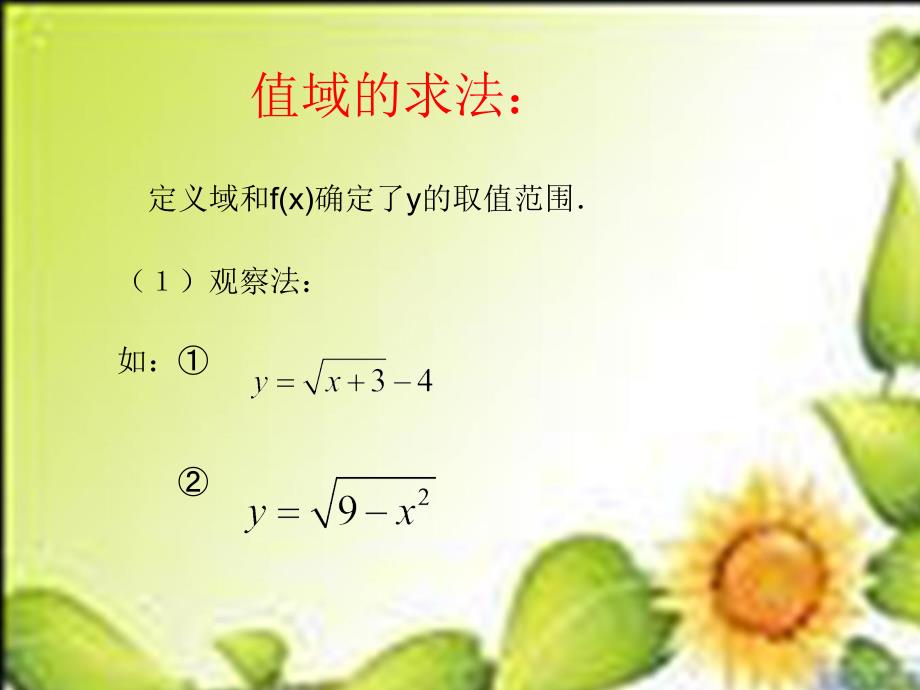 必修一数学函数三要素求法小结课件_第4页